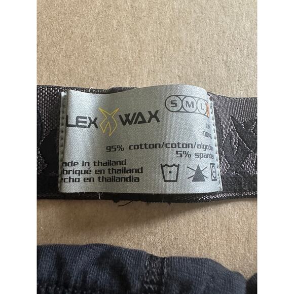 VTG RARE WAXX jockstrap men’s underwear black XL - Picture 2 of 4